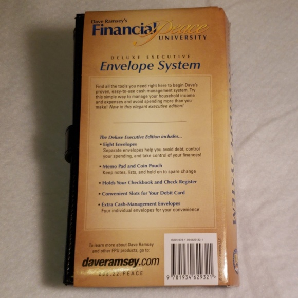 Financial Peace Deluxe Executive Envelope System - Picture 3 of 3